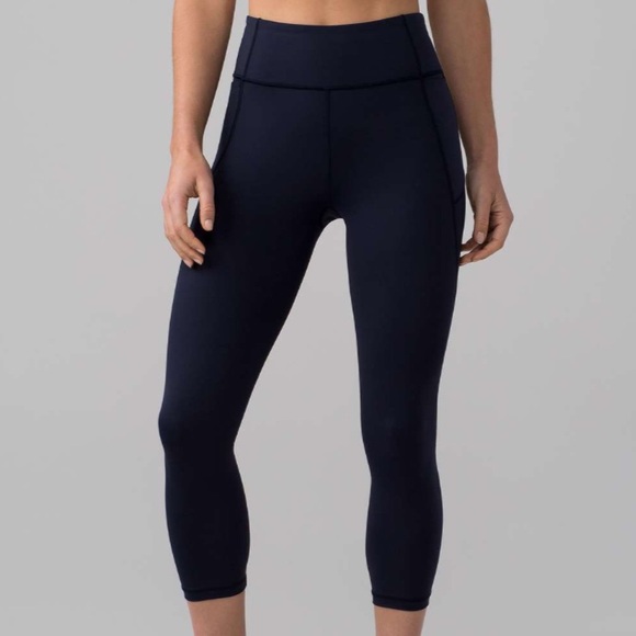 Lululemon Final Lap Crop *23"
Midnight Navy - Picture 2 of 10